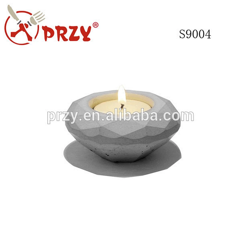 S9004 silicone mold Concrete molds apple candlestick home crafts decorations cement holder mold