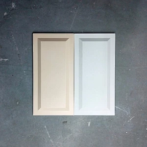 Rectangle  silicone wall tile molds  rubber Cement 3D decorative wall Forms  concrete  panels mold