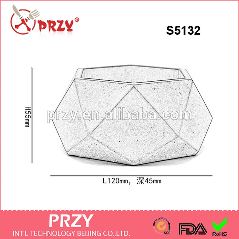 S5132 silicone concrete mold silicone geometric vase mold silicone molds for concrete