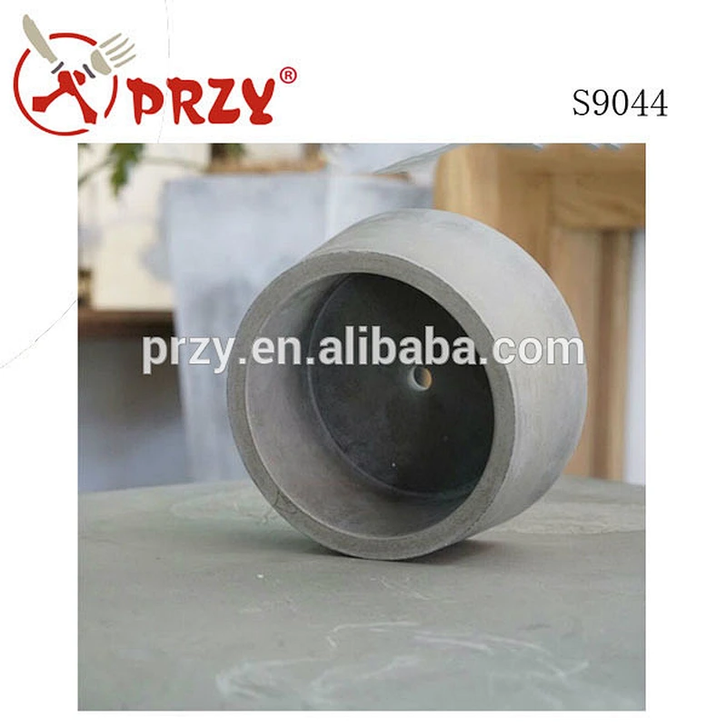S9044 Cylinder concrete molds silicone pot molds