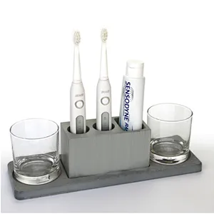 Bathroom the bathroom receives three sets of cement pendulum parts silicone mold receive pallet silicone molds