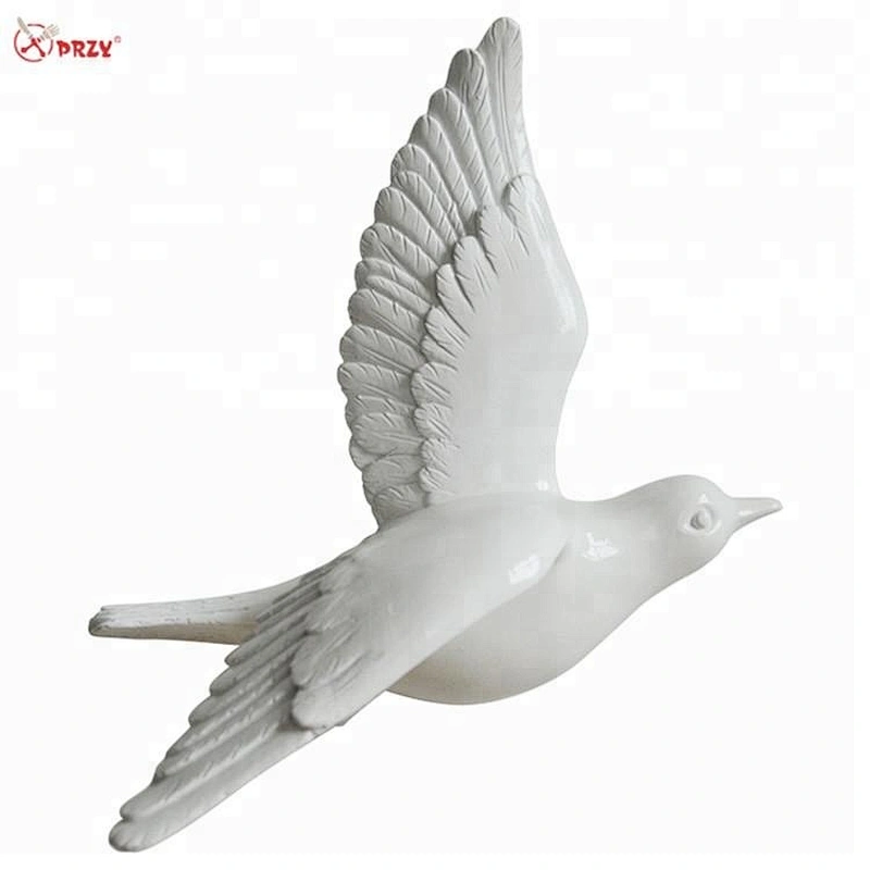 S8257 resin flying pigeon ornaments mold home background wall 3D decoration silicone molds