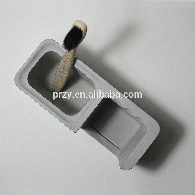 S9145 concrete holder molds Toothbrush box molds storage box silicone mold