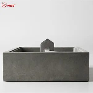 Przy concrete Silicone Mold muti-meat flower pots molds cement vase silicone Moulds