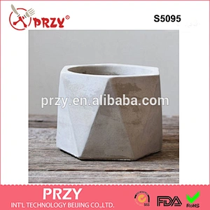 S5095 geometric flower pots silicone concrete mold simple multi shape flower pot molds 3d vase handmade flowers pot molds