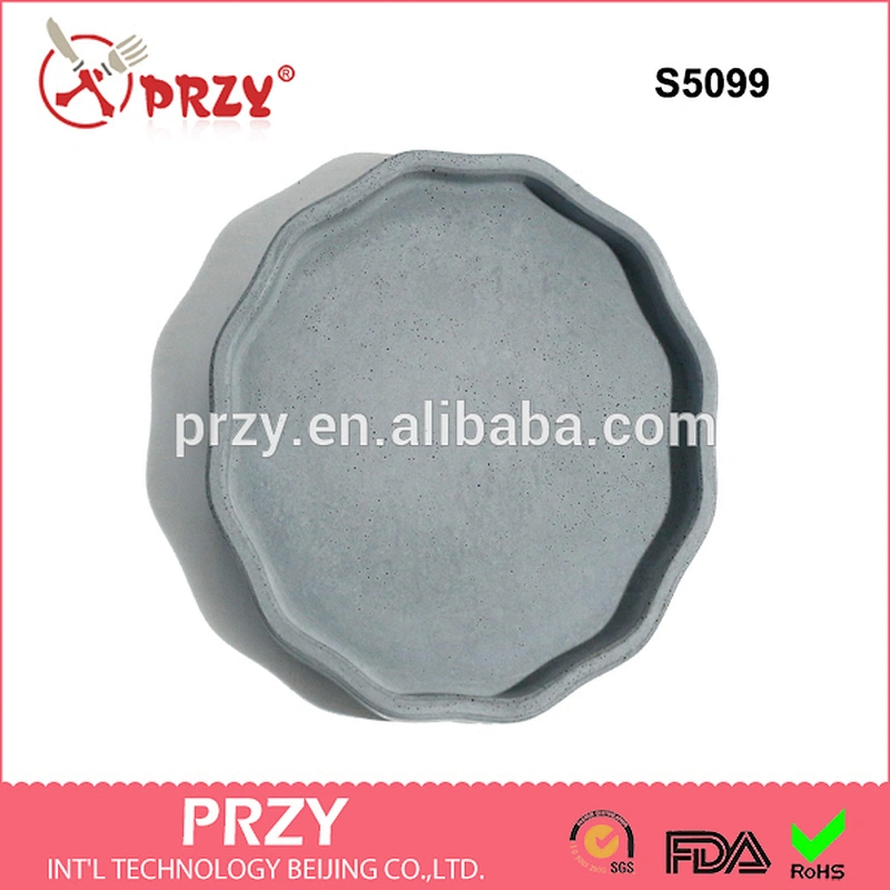 S5099 Irregular concrete plate mold silicone molds food grade mold