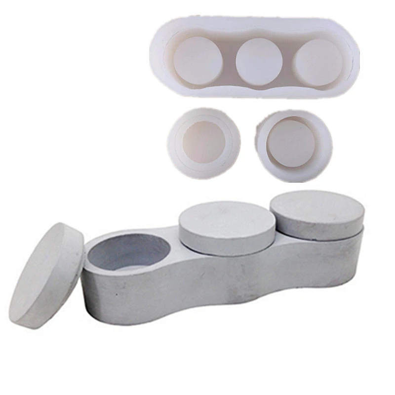 Silicone molds storage box molds box with silicone mold cover 3 + 1 cartons