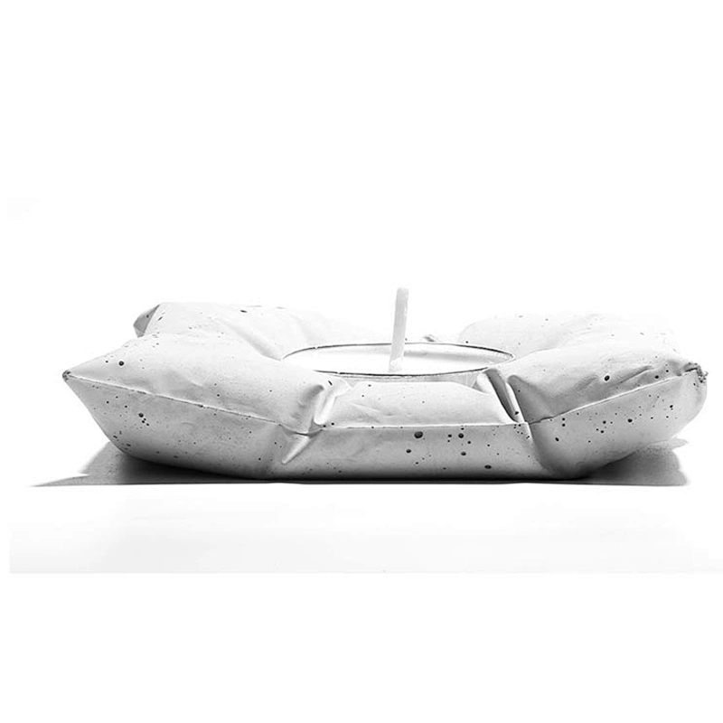 S9070 silicone concrete molds cement Pillow mould candle holder mold candlestick molds home crafts decoration