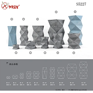 Geometric Crafts silicone molds silicone concrete mold silicone cement mold for planter