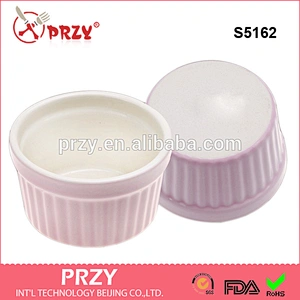 S5162 Ceramic bowl silicone mold Baking mold Pudding roasted cup Mold