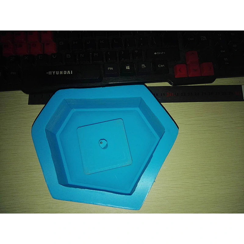 S9097 Creative cement clock silicone molds Desk ornaments molds DIY silicone concrete craft molds