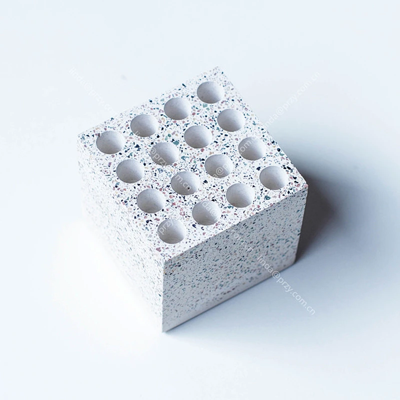 Concrete office stationery molds creative pen holder ornaments silicone mold Cement Pen Insertion mould