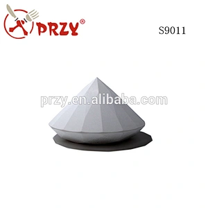 S9011 pyramid concrete craft molds cone Paperweight mold silicone molds Desk Decoration tool