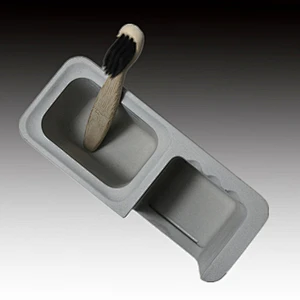 Cement Tooth cylinder molds silica concrete resin pen holder home decoration silicone Mold