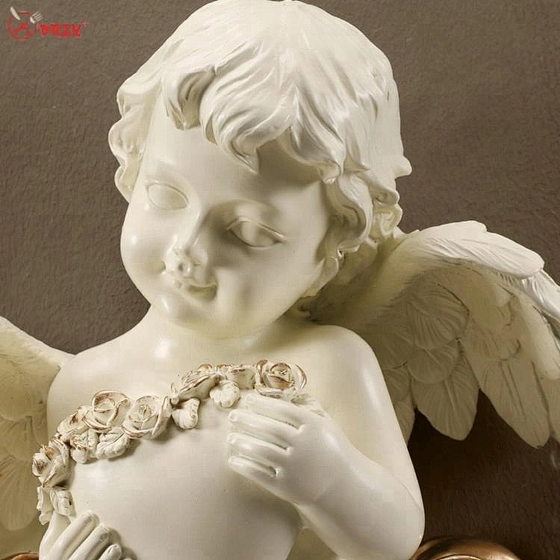 European wall hanging Angel decorations molds Office staircase wall Baby with wings ornaments silicone Mold