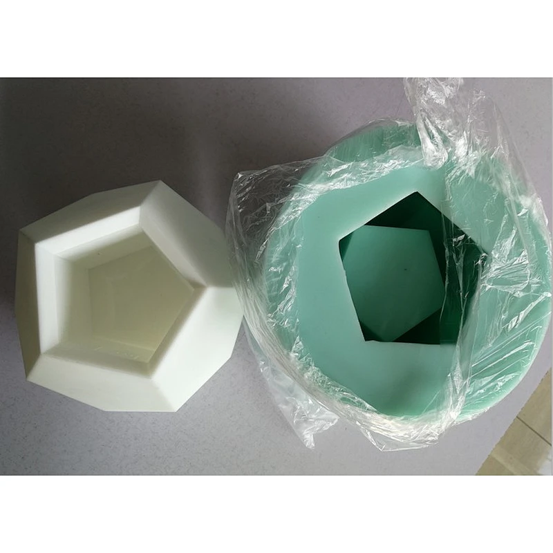PRZY silicone molds 3d vase and planters molds for concrete silicone soap mold