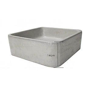 Square sink mold bathroom pot molds concrete sink craft moulds Wash Basin silicone mould with wooden frame