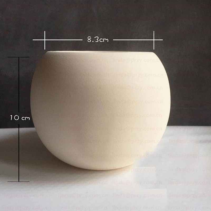 Nordic Concrete planter molds Silicone succulent plants pot Mold desk Cement decoration Mould