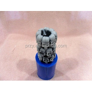 Skulls silicone mold for soap and candles making mould molds Skulls silicone soap molds and candle mould