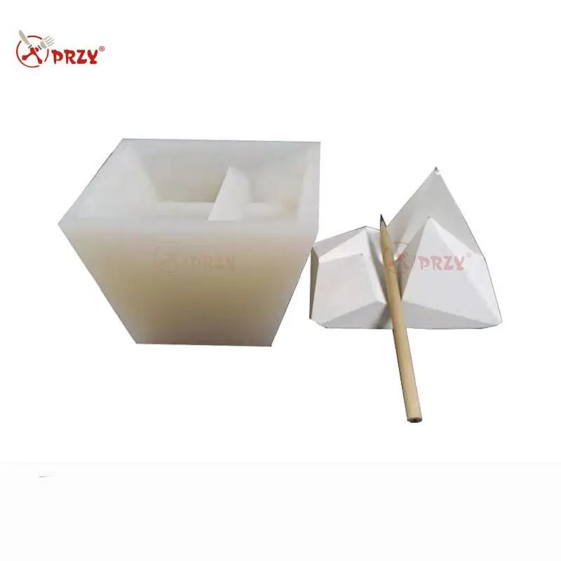 Mountain shape cement home Decoration concrete pot mold silicone moulds