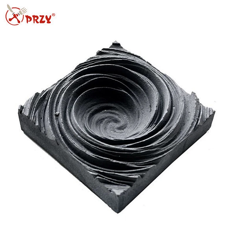 Concrete Creative Decoration Home Living Room Cement Ashtray Silicone Mould