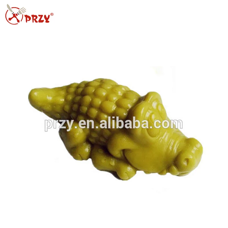 crocodile shape silicone 3d soap mold