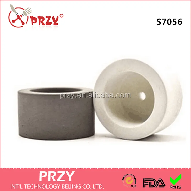 S7056 Original concrete cement plant flower pots desktop potted plants silicone mold