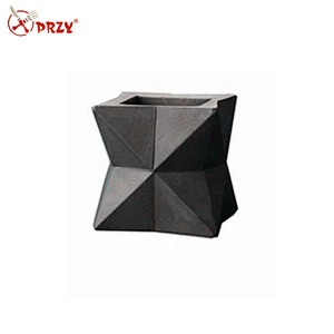 Diamond Shaped Succulent Flower Pot Outdoor Cement Concrete Mini Flower Pot silicone mold