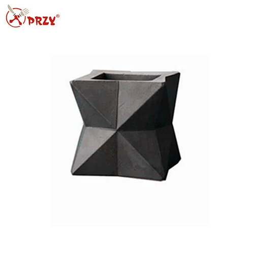 Diamond Shaped Succulent Flower Pot Outdoor Cement Concrete Mini Flower Pot silicone mold
