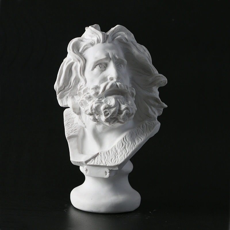 TS0011 Marseillaise Art plaster character avatar silicone mold for house decoration