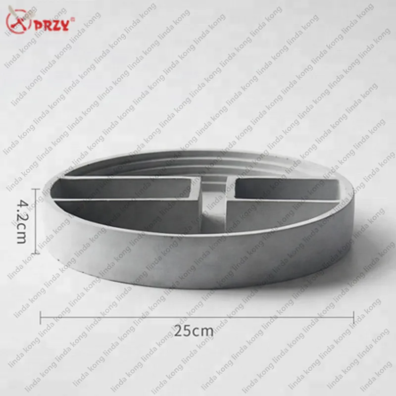 Europe Style simple home cement Craft Mould silicone Cement retro Roman Concrete Flower Pot Silicone Molds