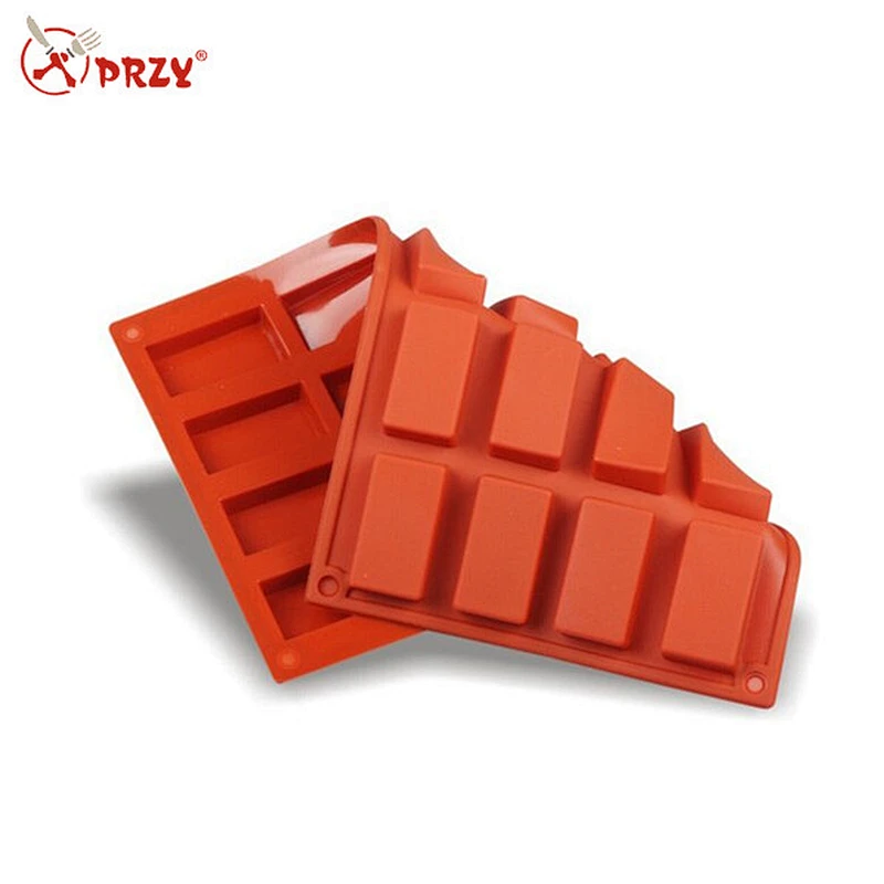 20 cavity rectangular silicone mold aromatherapy tablet mould