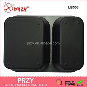 LB003 GOOD Food Grade Easy Carry Silicone Kitchen Foldable Lunch Box silicone