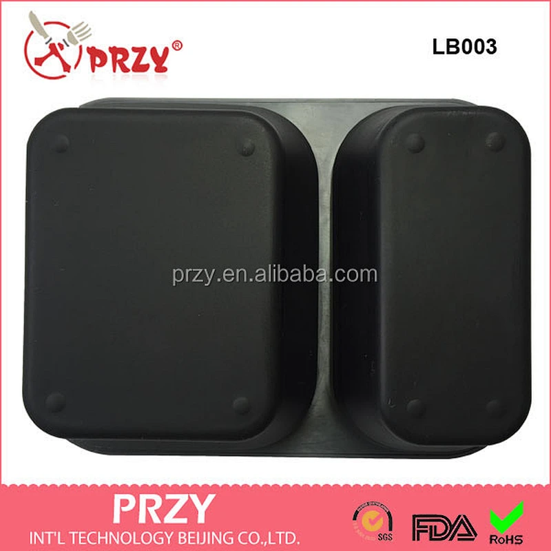 LB003 GOOD Food Grade Easy Carry Silicone Kitchen Foldable Lunch Box silicone