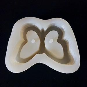 Butterfly shape cement concrete flower pot silicone mould