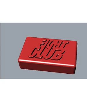 Accept Custom handmade creative fight club soap silicone soap mold for gift