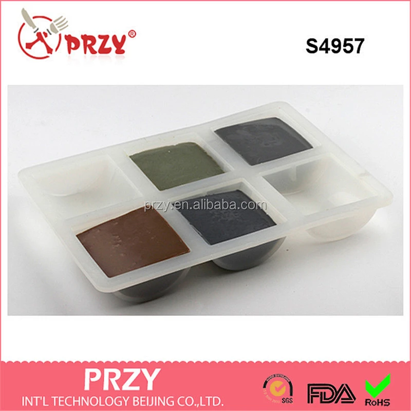 half-cylinder shape silicone soap molds GOOD handmade silicone molds