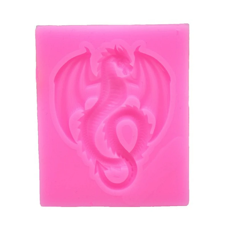Food Grade Material Fondant Dinosaur Pterosaur Shape Silicone Mold for Fondant Cake Decoration