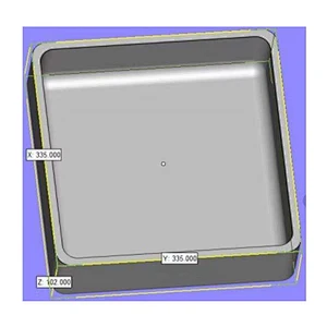 Square cement sinks mold
