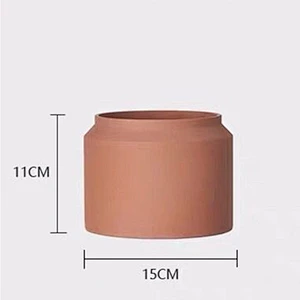 New style desktop pot plants silicone cement concrete molds