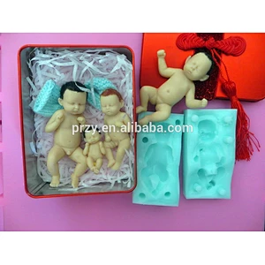 PRZY silicone baby doll mold 3d silicone molds for wholesale