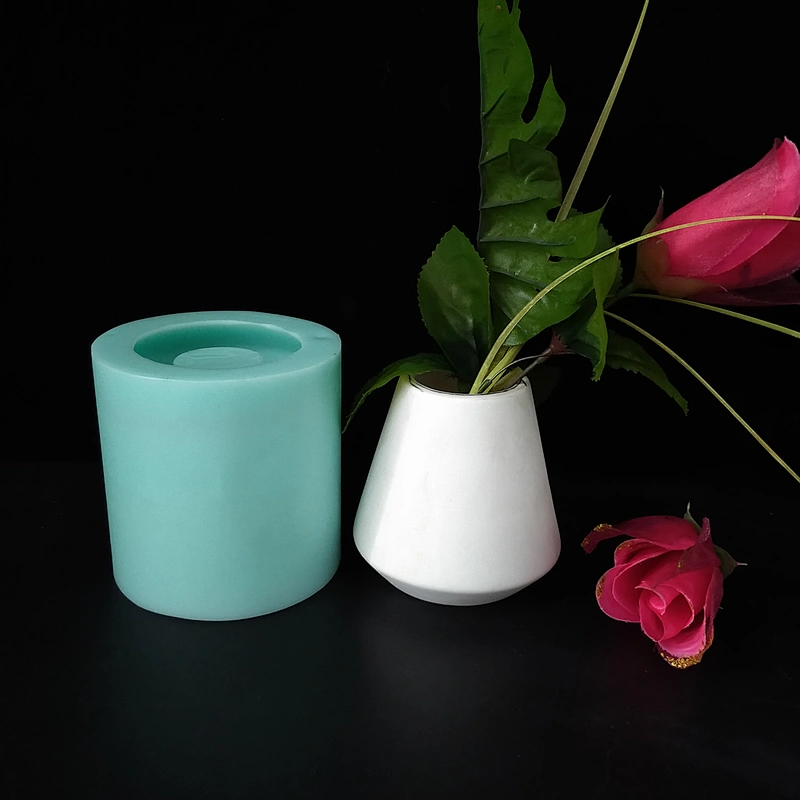 Concrete cement pot creative desktop decoration potted silicone mold