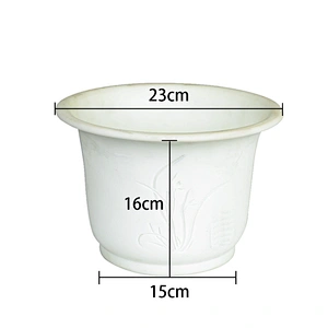 HP0024 Custom New Arrival home decoration big resin garden concrete flower pot silicone mold for planter