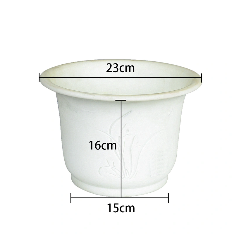 HP0024 Custom New Arrival home decoration big resin garden concrete flower pot silicone mold for planter