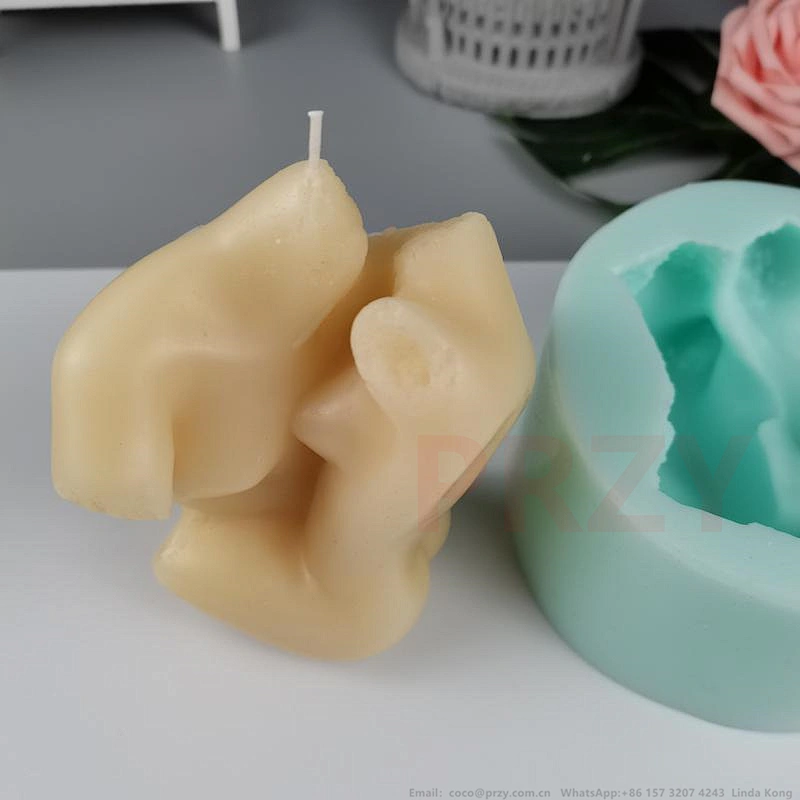 Original  3d Female body Candle molds Male Body soap silica mold Human Statue Cement crafts Molds