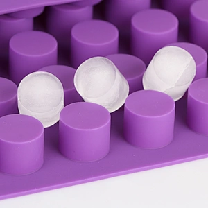 Big ice mold Food grade Silicone ice cube mold 88 grids silicone resin  ice mold