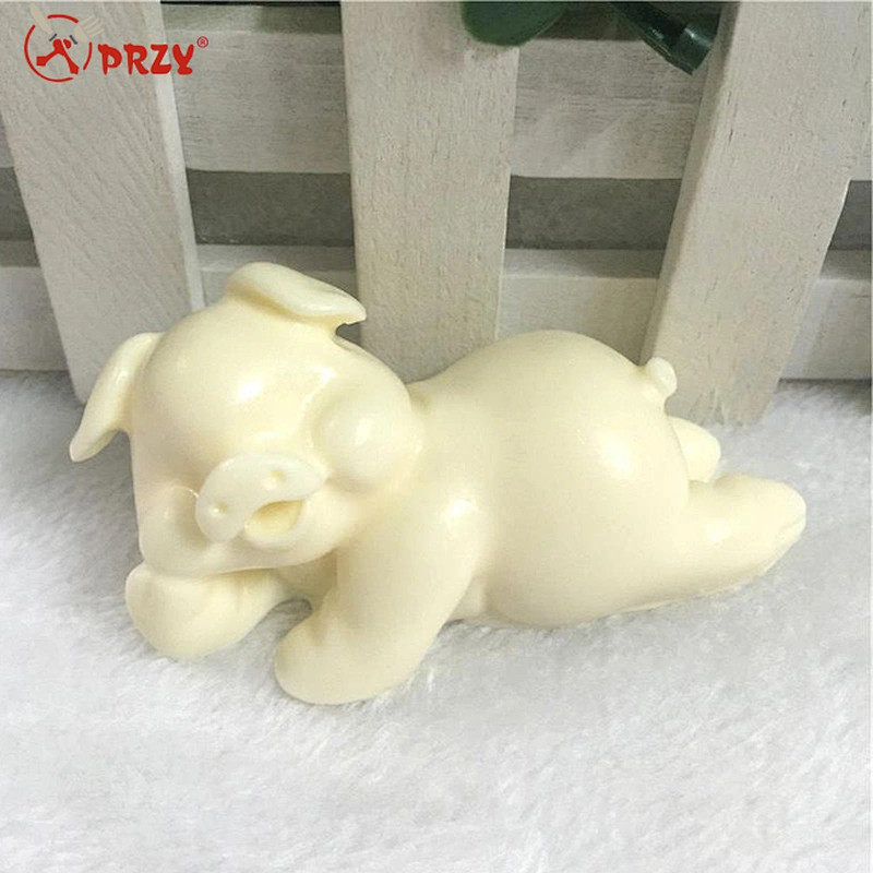 pig 3D animal soap mold silicone molds for soap GOOD standards silicone soap mold