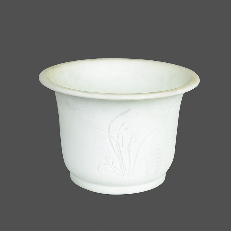 HP0024 Custom New Arrival home decoration big resin garden concrete flower pot silicone mold for planter