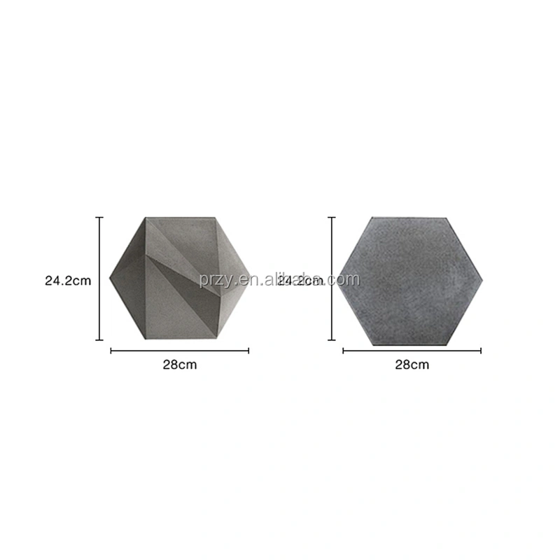 S9144 silicone plate molds TV background 3D wall brick molds  concrete  molds