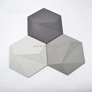S9144 silicone plate molds TV background 3D wall brick molds  concrete  molds
